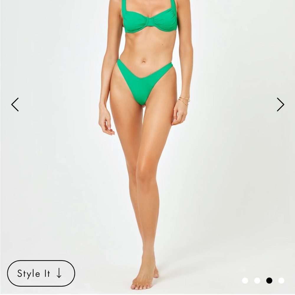LSPACE Low Tide Bikini Bottom NWT